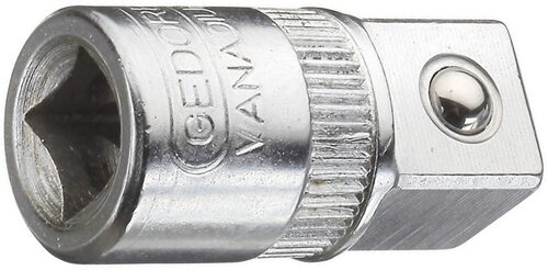 Gedore - NO.2030 Convertor 1/4" Drive To 3/8" Drive - F or manually operated sockets and accessories with 1/4” square drive.  - 6170080
