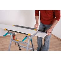 Wolfcraft Master 200 Clamping & Working Table: Folding Workbench for Woodworking & DIY Projects
