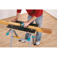 Wolfcraft Master 200 Clamping & Working Table: Folding Workbench for Woodworking & DIY Projects