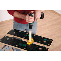 Wolfcraft Master 200 Clamping & Working Table: Folding Workbench for Woodworking & DIY Projects