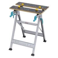 Wolfcraft Master 200 Clamping & Working Table: Folding Workbench for Woodworking & DIY Projects