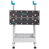 Wolfcraft Master 200 Clamping & Working Table: Folding Workbench for Woodworking & DIY Projects