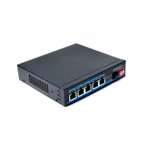 5 Port Gigabit MPPT Solar POE switch (Selectable IEEE802.3af/at/POE++) + 1 SFP port.-AC-SWI-5120-DC