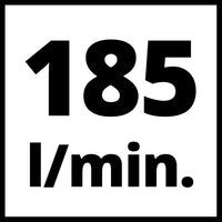 EINHELL TC-AC 190/6/8 OF Oil-Free Air Compressor, 6L Portable Tank, Home Garage Tool