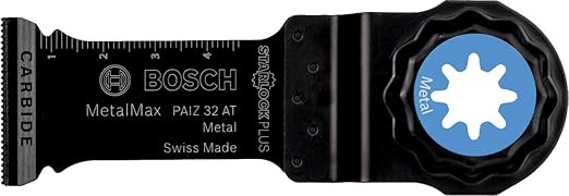 Bosch MetalMax PAIZ 32 AT Carbide Oscillating Multi-Tool Blade for Metal Cutting | Plunge Cut Saw Blade