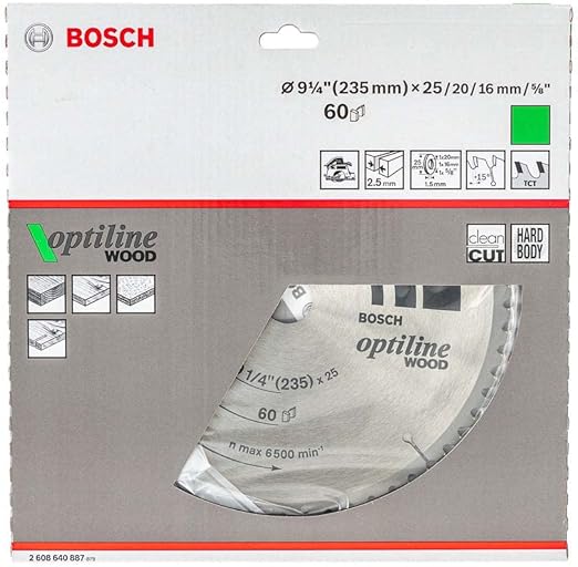 Bosch - Circular Saw Blade OP WO H 235x25-60 - 2608640887