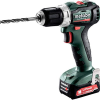 Metabo PowerMaxx BS 12 BL Cordless Drill 12 V 2x Li-Ion Charger SC 30 MetaBOX 118 601038500