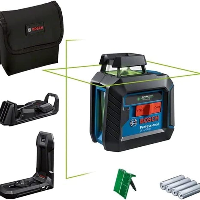 Bosch laser level GLL 2-20 G + BT 150 tripod 0601065001