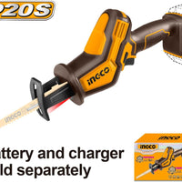 Ingco | 20V 0-3200 RPM Cordless Reciprocating Saw - CRSLI6508