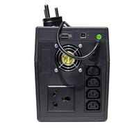 Acconet 2000VA/1200W Offline UPS (AC-UPS-2000) - Backup Power Supply with AVR and Surge Protection