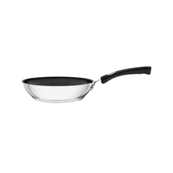 Tramontina Stainless Steel, Non-Stick Shallow Frying Pan 20Cm, 1.3L - 62135/207