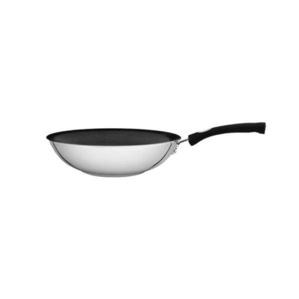 Tramontina Solar Silicone 28Cm Triple Bottom Stainless Steel Work, Interior Non-Stick Coating 3.3L - 62138/288