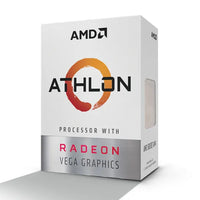AMD ATHLON 200GE 3.2 GHZ CPU; 2 CORE; 4 THREAD; 5 MB CACHE; SKT AM4; WITH RX VEGA GRAPHICS