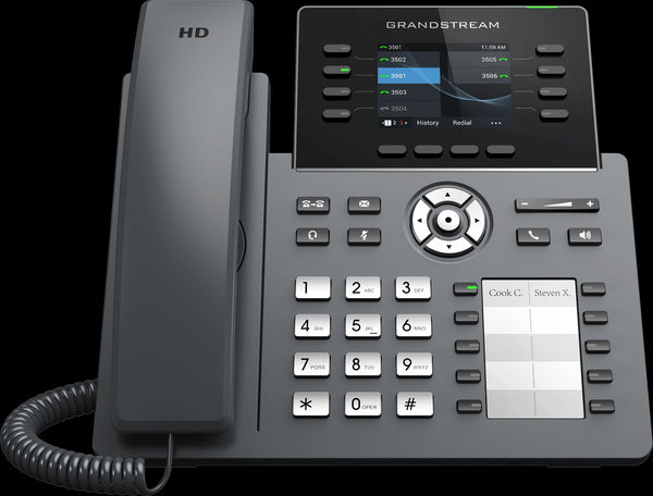 Grandstream GRP2634 VoIP Desk Phone: HD Audio, WiFi, Business Telephone System