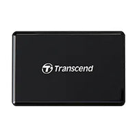 TRANSCEND USB3.1 UHS-II MULTICARD READER - BLACK Transcend