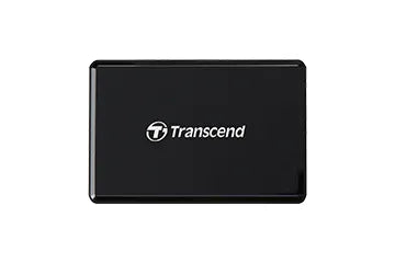 TRANSCEND USB3.1 UHS-II MULTICARD READER - BLACK Transcend