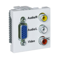CLIPIN 3RCA / VGA (FA-2420-45-3RCA+SVGA) - NET-CLIPIN-3RCA-VGA