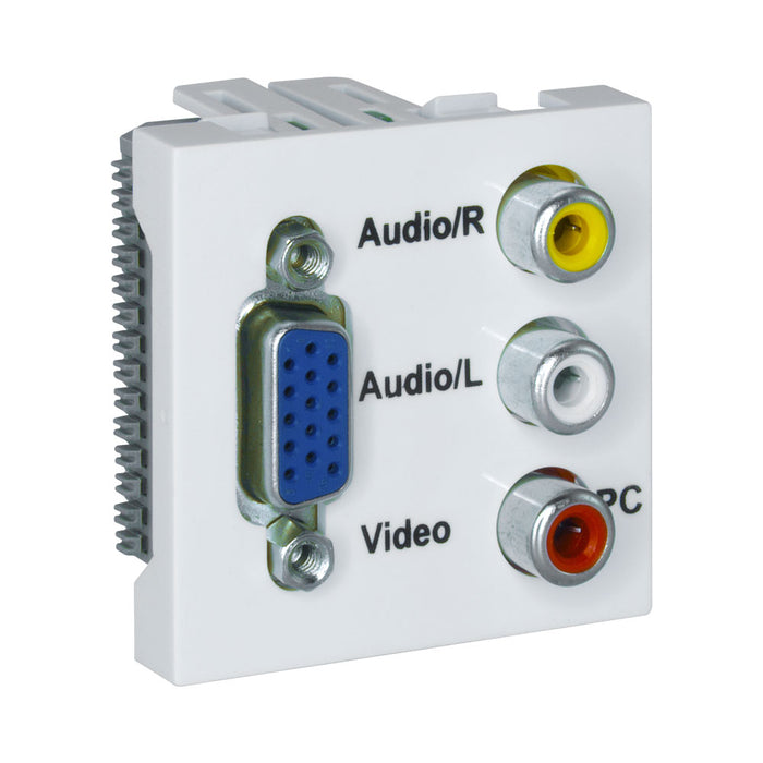 CLIPIN 3RCA / VGA (FA-2420-45-3RCA+SVGA) - NET-CLIPIN-3RCA-VGA