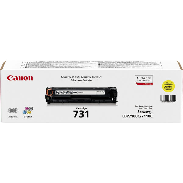 Canon 731 Toner Cartridge (Yellow)-6269B002AA