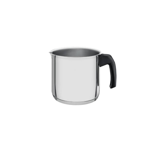 Tramontina Allegra Stainless Steel Milk Boiler With Tri-Ply Base And Bakelite Handle, 14Cm 2L - 62932/140