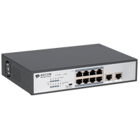 BDCOM Unmanaged 8-port Gigabit 120W POE switch, 8 POE ports, 2 GE TX ports-BDCOM-PS1510-8P