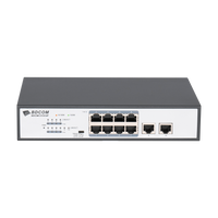 BDCOM Unmanaged 8-port Gigabit 120W POE switch, 8 POE ports, 2 GE TX ports-BDCOM-PS1510-8P