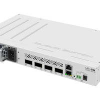 MikroTik CRS504-4XQ-IN, 4 x 100G QSFP28, 1 x RJ45 Serial console port-MT-RBCRS504-4XQ-IN