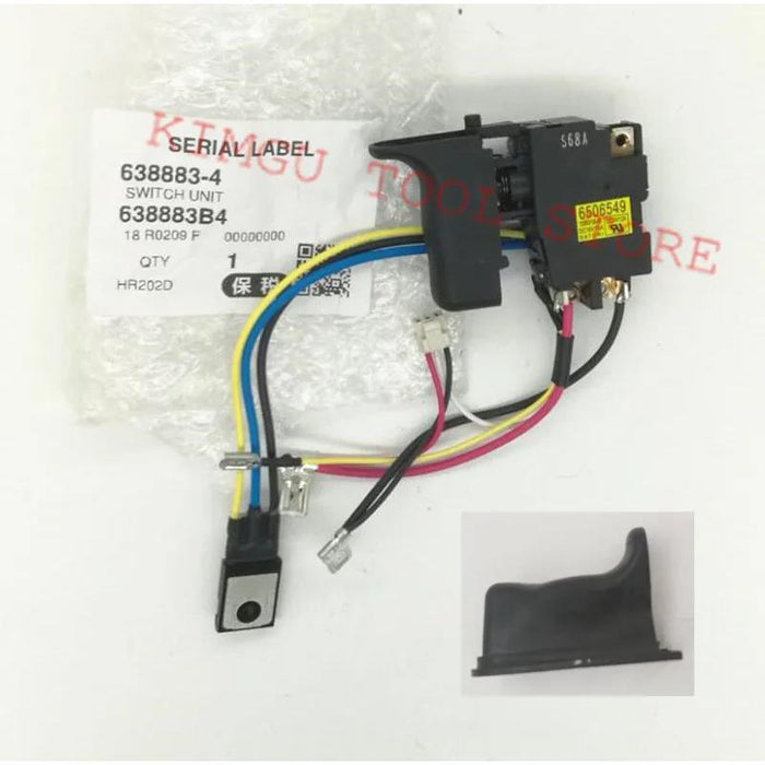 Makita 638883-4 Switch Unit Replacement Part | Model HR202D