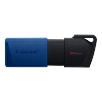 Kingston 64GB USB3.2 Gen 1 DataTraveler Exodia M (Black + Blue)-DTXM/64GB