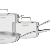 Tramontina Grano (Stainless Steel) Full Body Try Ply 5Pc. Cookware Set - 65140/106
