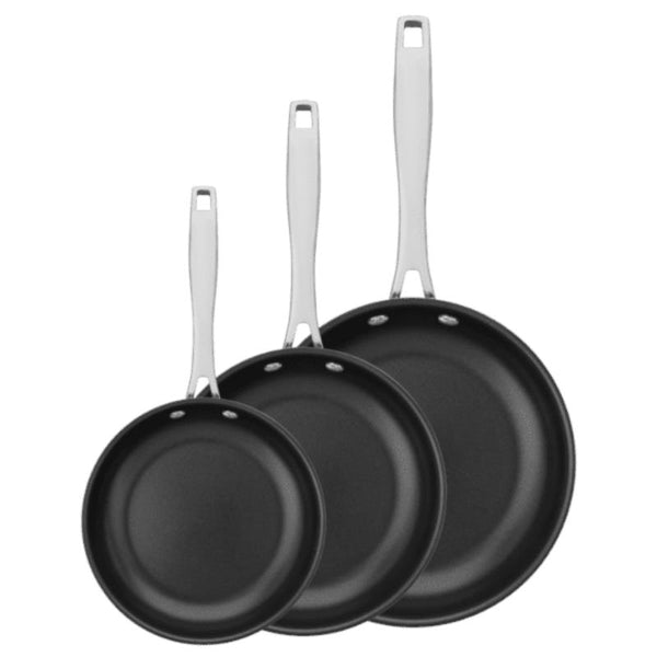Tramontina 3Pc. Non Stick Frying Pan Set (20, 26, 30Cm)- Grano (Non- Stick) Full Body Try Ply - 65140/337