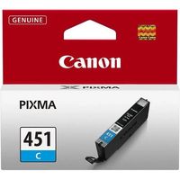 Canon CLI-451 Ink Cartridge (Cyan)-6524B001AA