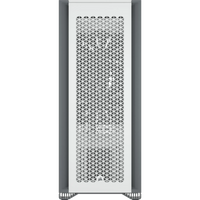 7000D Airflow White Tempered Glass Mid-Tower; 6x 3.5'' |  4x 2.5'' Drive Bays ; 480mm Radiator Compatible; 3x140mm fan incl