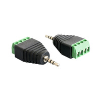 DELOCK 2.5MM STEREO ADAP TERMINAL BLOCK 4P (65454) - DELOCK-65454