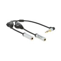 DELOCK AUDIO SPLIT ST M 3.5-2X ST F 3PIN (66434)* - DELOCK-66434