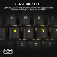 Corsair VANGUARD PRO 96% Hall Effect Gaming Keyboard - MGX Hyperdrive magnetic switches - Black.