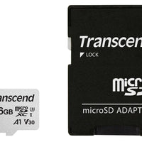 TRANSCEND 256GB MICRO SDXC C 10 UHS-I U1/U3 V30 A1 WITH SD ADAPTOR Transcend