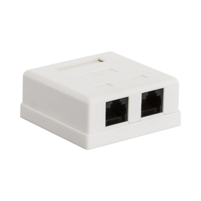 DOUBLE CAT 5 WALL BOX - NET-CAT5WALL-DB