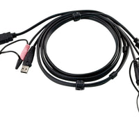 ATEN 1.8M USB HDMI KVM Cable with Audio-2L-7D02UH