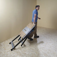 Wolfcraft Master Cut 1500 Machine Table: Multifunctional Saw Table and Workstation