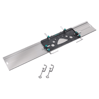 WOLFCRAFT FKS 115 Guide Rail: Circular Saw Accessory for Precise & Straight Cuts in Woodworking. DIY Cutting Tool.