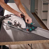 WOLFCRAFT FKS 115 Guide Rail: Circular Saw Accessory for Precise & Straight Cuts in Woodworking. DIY Cutting Tool.