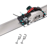 WOLFCRAFT FKS 115 Guide Rail: Circular Saw Accessory for Precise & Straight Cuts in Woodworking. DIY Cutting Tool.