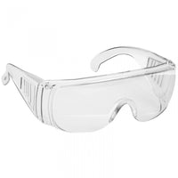 INGCO Safety Glasses HSG05: Transparent Wrap Around PPE Spectacles | Eye Protection, Workplace Safety