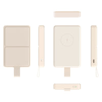 Xiaomi 6000mAh Magnetic Power Bank-Tan