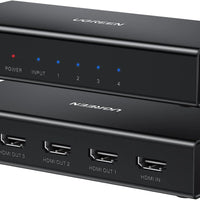 UGREEN HDMI 1×4 Video Splitter 4K – Black-CM620-40202EU