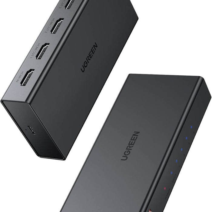 UGREEN HDMI 1×4 Video Splitter 4K – Black-CM620-40202EU