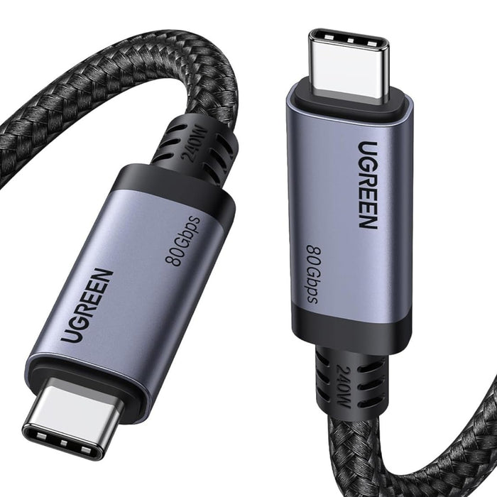 UGREEN USB4 Gen4 240W USB-C to USB-C Cable (Black)-L706-65383