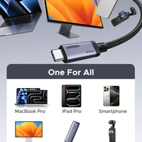 UGREEN USB4 Gen4 240W USB-C to USB-C Cable (Black)-L706-65383