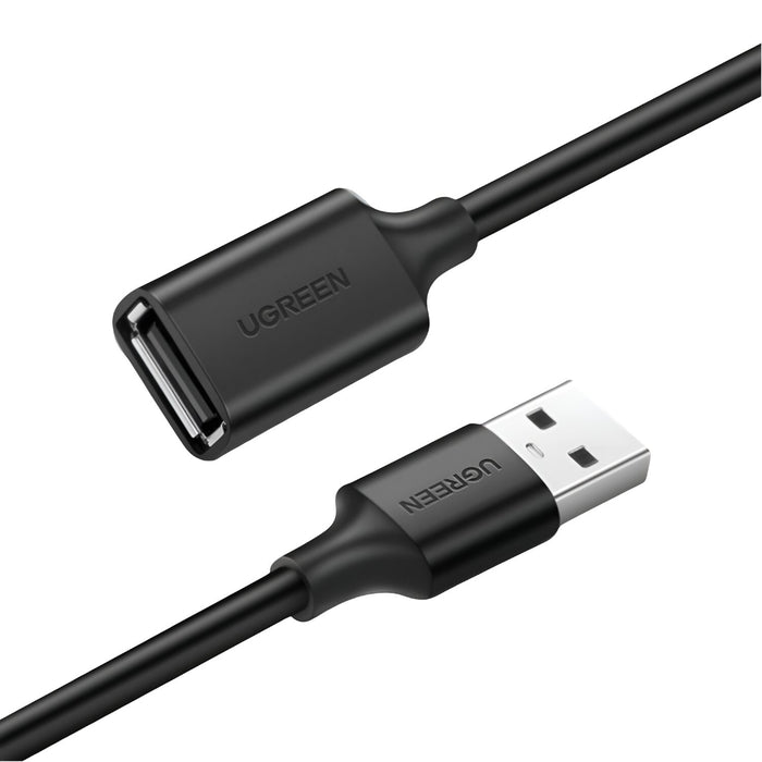 UGREEN USB 2.0 Extension Cable – A Male to Female, 480Mbps Data Transfer – 2M-US103-10316